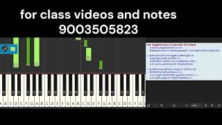 nenjamellam kovil seithenclassical notes with chordsmy music master [upl. by Levram]