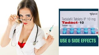 Tadact 10mg Tablet  Use  Side Effects  Benefits  MOA  How to Use  tadalafil tadact [upl. by Iams]