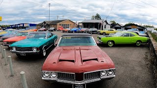 Maple Motors SNEAK PEEK 101523 Muscle Car Lot Inventory Update Walk Around USA Hot Rods [upl. by Ayikur404]