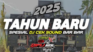 AMUNISI BARU  DJ CEK SOUND TAHUN BARU 2025 PALING BAR BAR [upl. by Ennoval]