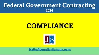 2024 GovCon Summer Shorts  Compliance 5 of 10 [upl. by Lerrad]