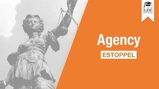 Commercial Law  Agency by Estoppel [upl. by Meingolda]