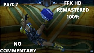 Final Fantasy X HD Remastered  100 Walk through  No Commentary  Part 7  Jecht Shot [upl. by Anana]