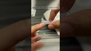 Polygel nail extensions at home  polygel nails ytshorts viral nails [upl. by Katrina]