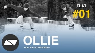 OLLIE SKATEBOARDING TUTORIAL10 [upl. by Limak]