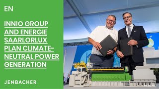 INNIO Group and Energie SaarLorLux plan climateneutral power generation  Jenbacher  EN [upl. by Mccourt]