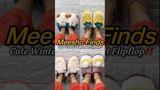 Meesho Cute Furs Winters Flipflops  Starting Rs  220 Meesho Winters Haul meeshofinds short [upl. by Salomo780]