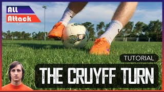 The Cruyff Turn  Tutorial [upl. by Ambrosine]