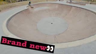 Brand new skatepark [upl. by Peppie]