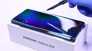 Samsung Galaxy A50 Unboxing and Camera Test  ASMR [upl. by Darees585]