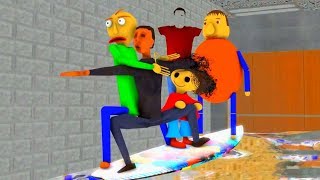 Baldi Goes Surfing SFM Baldis Basics [upl. by Yanrahc122]