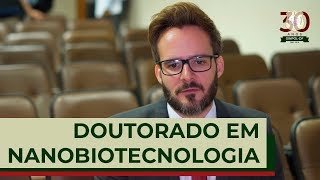 Rodrigo Meneses perito papiloscopista apresenta tese de doutorado em Nanobiotecnologia na UnB [upl. by Ardnauq]