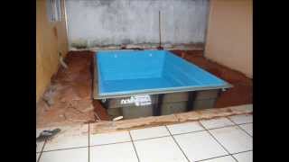 instalar piscina de fibra [upl. by Charters107]