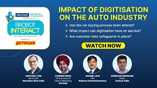 Impact of Digitisation on the Auto Industry  RGI Brobot Interact  Autocar India [upl. by Kalinda]