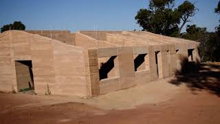 Rammed Earth Finished on the House build [upl. by Hembree]