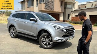 2023 Isuzu MUX Onyx Price Review  Cost Of Ownership  Practicality  Features  Facelift  4x4 [upl. by Bendick77]