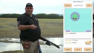 Doubles Trap Shooting with Richard Marshall Jr amp the SHOT TRACKER [upl. by Afirahs]