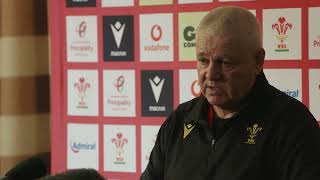 Warren Gatland Previews Wallabies  WRU TV [upl. by Arannahs486]