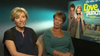 Emma Thompson and Celia Imrie Interview  Love Punch [upl. by Buell]