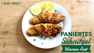 Paniertes Schnitzel Wiener Art [upl. by Cecilia169]