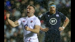 Extended Highlights Scotland v England  Guinness Six Nations [upl. by Netsud]