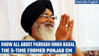 Parkash Singh Badal passes away at 95 Centre declares 2 days of state mourning  Oneindia News [upl. by Saddler]