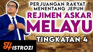 SEJARAH TINGKATAN 4 Bab 3  Rejimen Askar Melayu Perjuangan Menentang Jepun [upl. by Aitam]