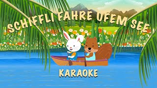 Schiffli Fahre Ufem See  Häsli Ingo Karaoke [upl. by Ettevad324]