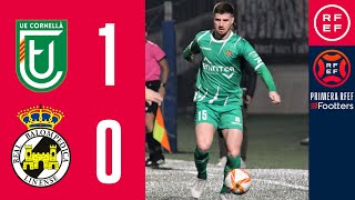 RESUMEN I UE Cornellà 10 RB Linense I PrimeraRFEF I Jornada 24 I Grupo 2 [upl. by Olympe120]