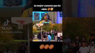 La mejor canasta Baloncesto callejero🤯youtube video shorts sports nba reels tiktok fyp love [upl. by Tailor]