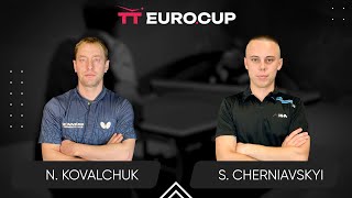 1800 Nazarii Kovalchuk  Serhii Cherniavskyi 28102024 TT EuroCup Ukraine Star TABLE 4 [upl. by Krantz350]