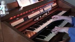 quotMEETING IN THE AIRquot by Sandy Foster on the Hammond 935 Digital Organ [upl. by Haddad]