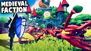 NEW TABS Medieval Faction Castles amp KNIGHTS Totally Accurate Battle Simulator Gameplay [upl. by Mita]