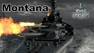 World of Warships Montana Having Fun In A Cyclone [upl. by Francesco407]