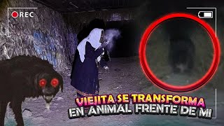 VIEJITA Se TRANFORMA En ANIMAL frente a mi [upl. by Laing]