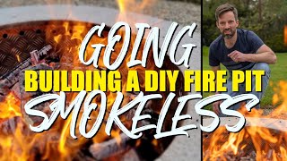 Going smokeless  how to build a DIY smokeless fire pit [upl. by Robers795]