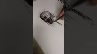 CREATE Amazing Wall Art with PEN DRAWING 🎨 shorts youtubeshorts art shortsfeed trending [upl. by Yarezed]