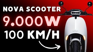 NOVA SCOOTER ELÉTRICA COM 9000W [upl. by Rangel558]