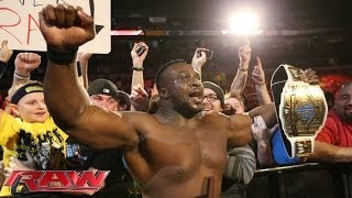 Big E Langston vs Curtis Axel  Intercontinental Title Match Raw Nov 18 2013 [upl. by Ara]