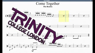 Come Together Trinity Grade 4 Drums [upl. by Virginie]