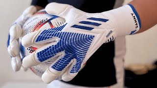 Adidas PREDATOR EDGE GL PRO HYBRID DIAMOND Goalkeeper Gloves [upl. by Idola901]