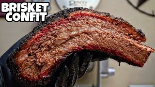 Smoked Texas Brisket Recipe  Confit Brisket [upl. by Yob]