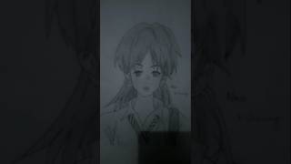 Drawing Nao kashiwagi from Your lie in April drawing shorts Nao art animeart yourlieinapril [upl. by Airotahs147]