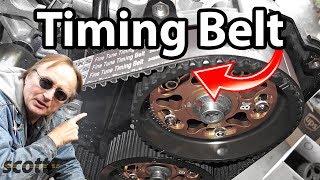 How to Replace a Timing Belt in Your Car [upl. by Arvo]