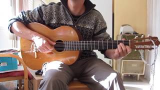 Swedish folk song quotVisa från Utanmyraquot Oh Silent solitude arranged for classical guitar [upl. by Nils]