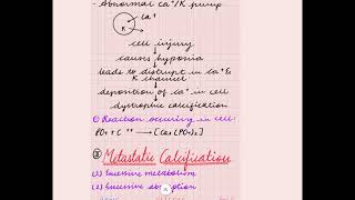 Overview of calcification pathology  short notes of calcification  pathology [upl. by Ainaled]