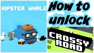 Crossy Road How To Find Hidden Hipster Whale [upl. by Annoeik]