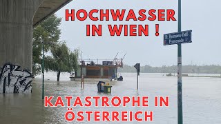 HOCHWASSER IN WIEN  September 15 2024 [upl. by Eskil409]