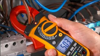 Digital Clamp Meter PAN 124  application video [upl. by Berkman]