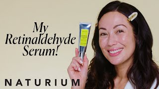 NATURIUM Retinaldehyde Cream Serum 005 to Visibly Reduce Fine Lines amp Smooth Your Skin [upl. by Imaj]